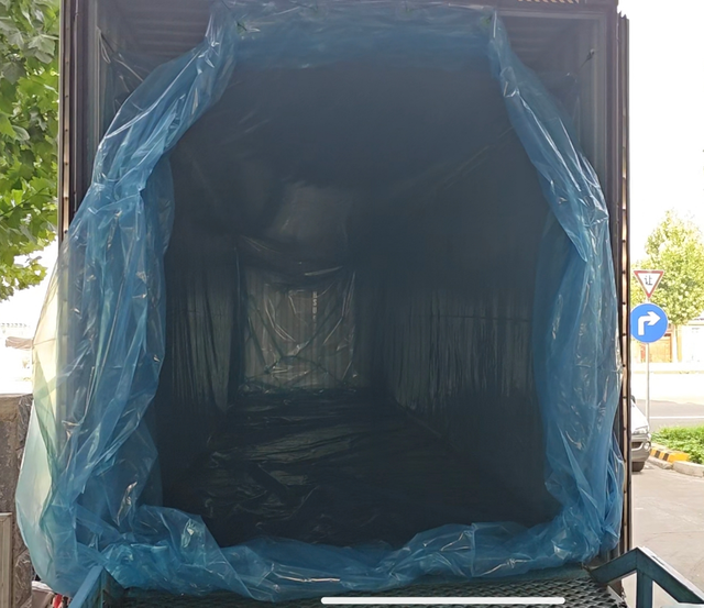 20-футовый Промышленный Полиэтиленовый Вкладыш Для Контейнеров Для Сухих Сыпучих Грузов, Предназначенный Для Транспортировки Удобрений.