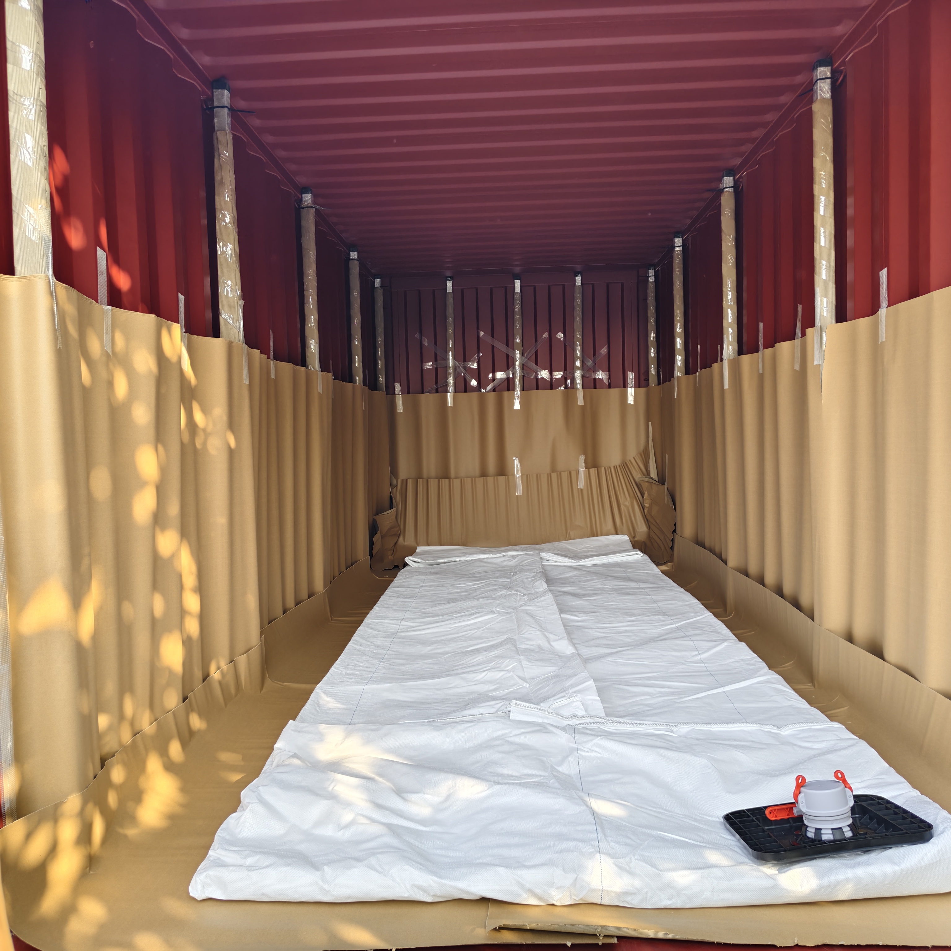 Индивидуальный 20-футовый Контейнер-флекситанк Для Пищевого Желтого Вина