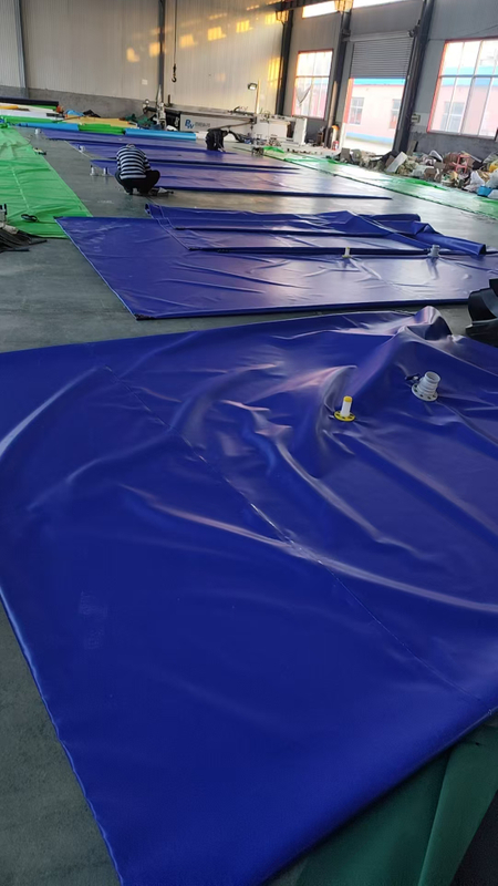 Надувной Резервуар Для Хранения Воды Из ПВХ Толщиной 0,9 Мм, Гибкий, Пищевой