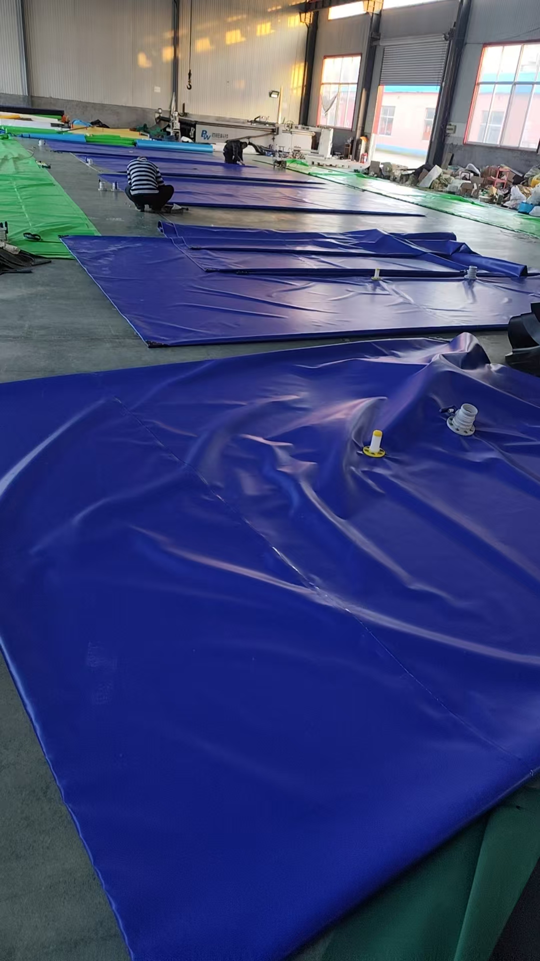 Надувной Резервуар Для Хранения Воды Из ПВХ Толщиной 0,9 Мм, Гибкий, Пищевой