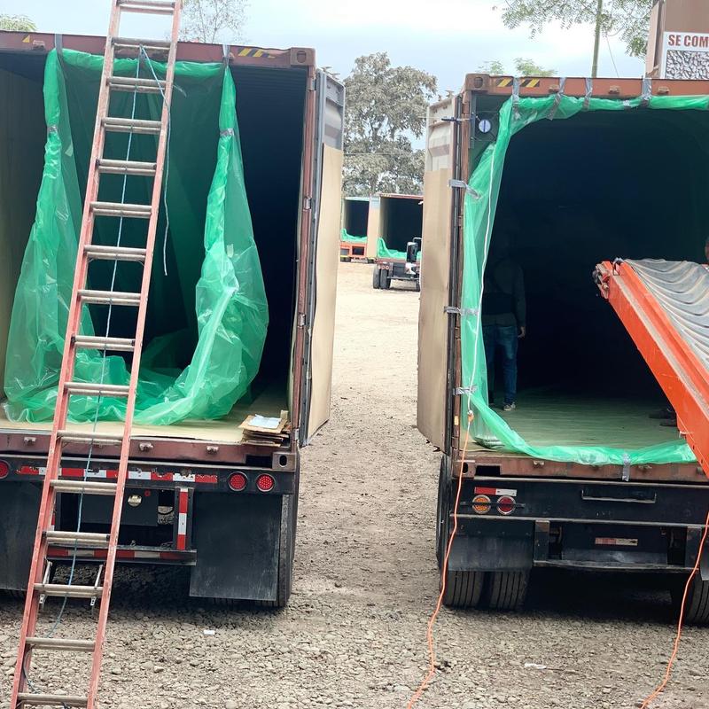 Вкладыш Для Контейнера Из Полиэтилена 5,9*2,4 М, Изготовленный На Заказ, Для Контейнеров Насыпью Кукурузы