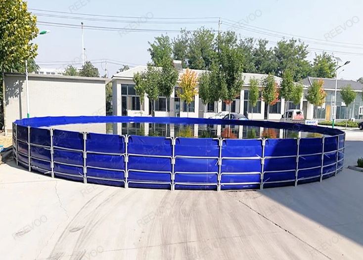 Складной И Разборный Аквариум Из ПВХ С Металлическим Каркасом.