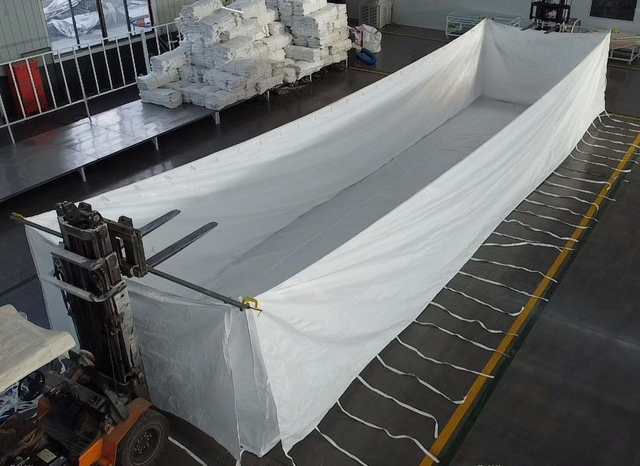 Полипропиленовый Вкладыш Для Железнодорожных Контейнеров С Верхним Отверстием